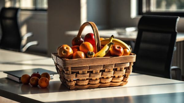 10 raisons d'intégrer un panier de fruits au bureau