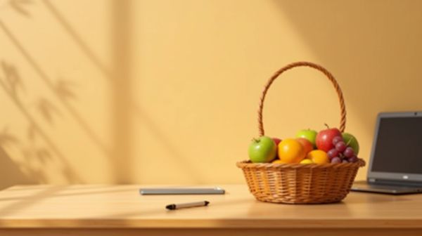 Panier de fruits au bureau : un atout pour la productivité