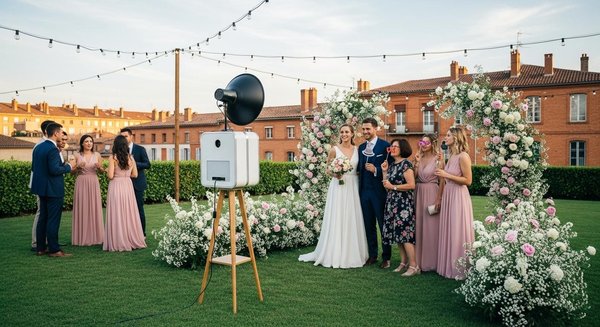 Location photobooth mariage Toulouse : la tendance incontournable pour vos festivités